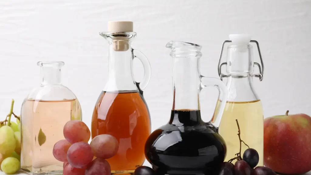 tipos diferentes de vinagre